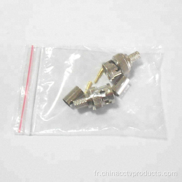 Câble coaxial RG59 RG6 Connecteur BNC mâle RG11